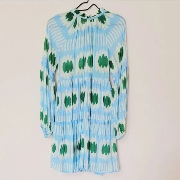 Oliphant Ikat dress with tassel drawstring Medium - Picture 7 of 8